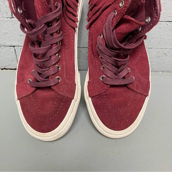 Vans Sk8-Hi Moc Unisex Port Royale Suede Sneakers - Picture 5 of 8